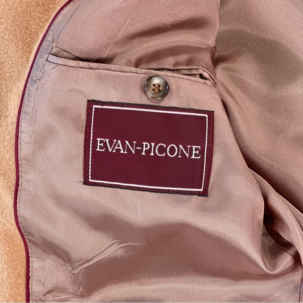 Evan Picone Men’s Camel Hair Sport Coat 44 Short USA - Picture 7 of 16